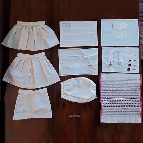 box-apprentissage-couture-kitac-pieces-etude-terminees Pièces d'étude terminées cours de couture débutant