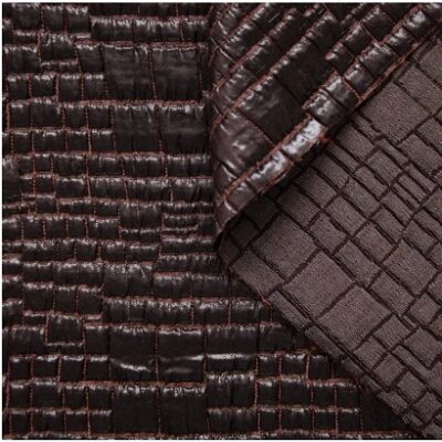 Jacquard Geocloc laine et soie Nona Source