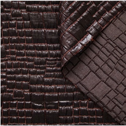 Jacquard Geocloc laine et soie Nona Source