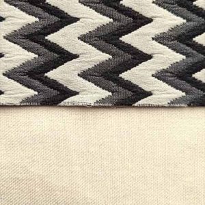 Jacquard Zigzag | intérieur écru