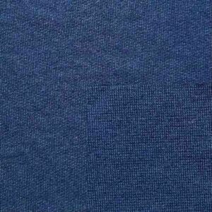Molleton + bord côte bleu marine