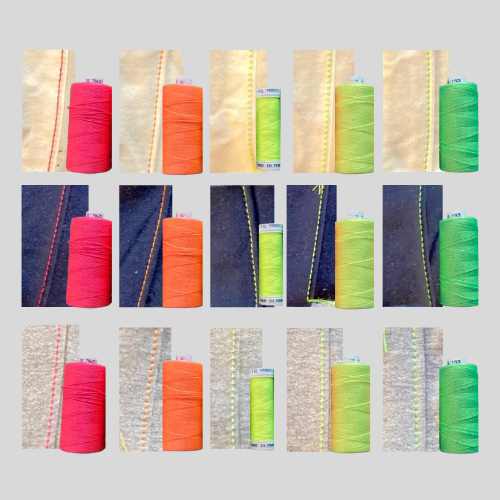 kitac-proposition-coloris-fluo-surpiqure-sweatshirt-volblanc proposition coloris de fils fluo pour surpiqures sweatshirt vol blanc