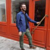shooting_Kitac (44) DIY Pantalon cargo Homme Lamericana Pattern coloris kaki, silhouette complète