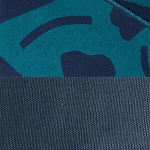Jacquard Play Light Paon | intérieur bleu marine